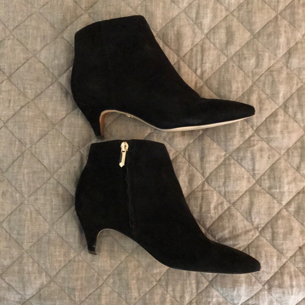 Sam Edelman suede booties